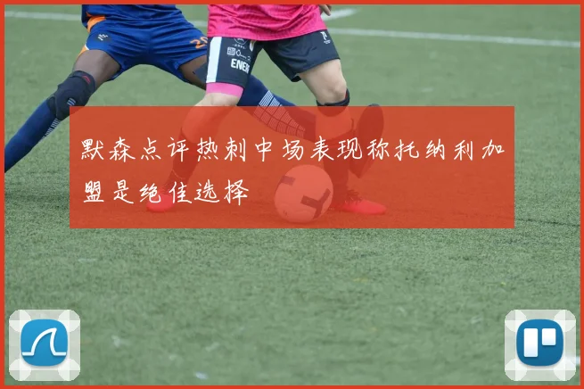 默森点评热刺中场表现称托纳利加盟是绝佳选择